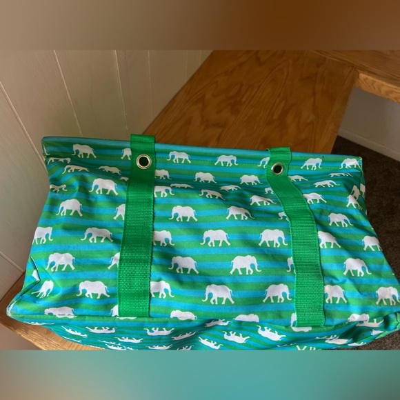 Retired Stella & Dot Big Handbag Tote Bag EUC - Picture 7 of 12